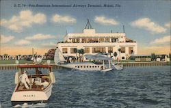 Pan-American International Airways Terminal Postcard
