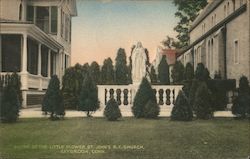 Shrine of the Little Flower, St. John's Roman Catholic Church Postcard