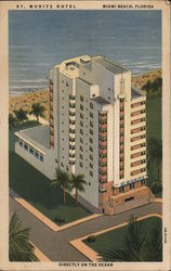 St. Moritz Hotel Postcard