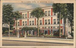The Alhambra Hotel Postcard