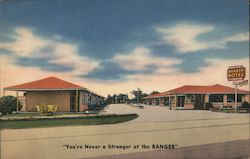 Ranger Motel Houston, TX Postcard Postcard Postcard