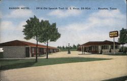 Ranger Motel Houston, TX Postcard Postcard Postcard