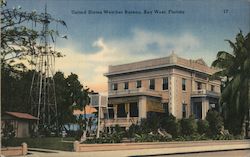 United States Weather Bureau Key West, FL Postcard Postcard Postcard
