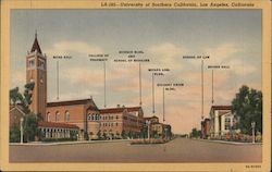 University of Southern California Postcard