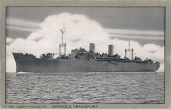Advance Transport Postcard