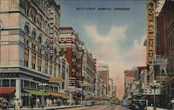 Main Street Postcard