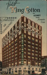 Hotel King Cotton Postcard