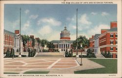 The New College of Arts and Sciences for Men, University of Rochester, Oak Hill Postcard