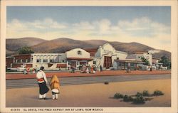El Ortiz, The Fred Harvey Inn Lamy, NM Postcard Postcard Postcard