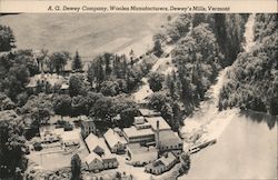 A.G. Dewey Woolen Manufacturers Deweys Mills, VT Postcard Postcard Postcard