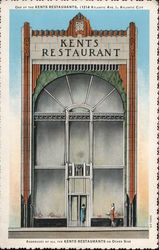 Kent's Restaurant Postcard