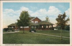 Country Club Sedalia, MO Postcard Postcard Postcard