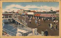 Boardwalk at Moorlyn Terrace Postcard