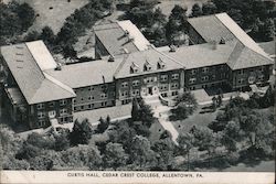Curtis Hall at Cedar Crest College Postcard