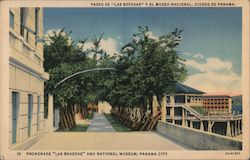Promenade "Las Bovedas" and National Museum Postcard