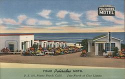 Pismo Palisades Motel Pismo Beach, CA Postcard Postcard Postcard