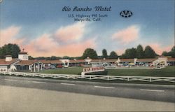 Rio Rancho Motel Marysville, CA Postcard Postcard Postcard