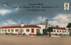 Raywood Motel Postcard