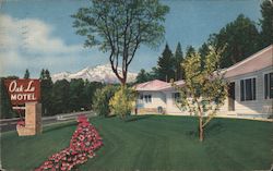 Oak-Lo Motels Dunsmuir, CA Postcard Postcard Postcard