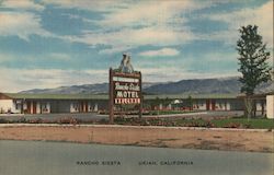 Rancho Siesta Ukiah, CA Postcard Postcard Postcard