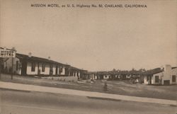 Mission Motel Oakland, CA Postcard Postcard Postcard