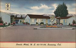 Bonita Motel Banning, CA Postcard Postcard Postcard