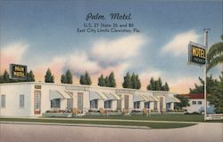 Palm Motel Clewiston, FL Postcard Postcard Postcard