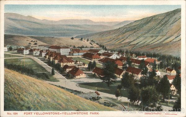 Fort Yellowstone - Yellowstone Park Yellowstone National Park