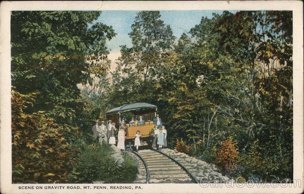 Scene on Gravity Road, Mt. Penn Reading Pennsylvania