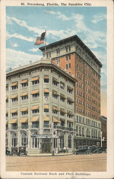Central National Bank and Phell Buildings St. Petersburg Florida
