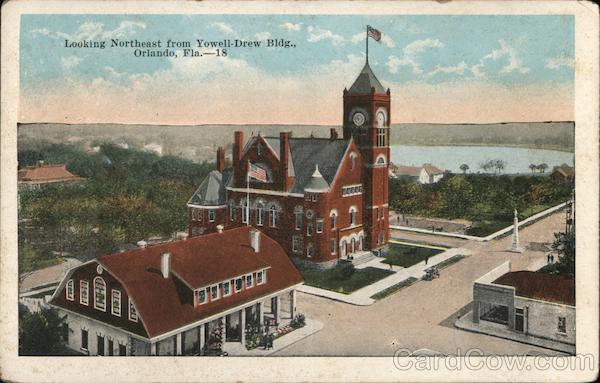 Looking Northeast from Yowell-Drew Bldg. Orlando Florida