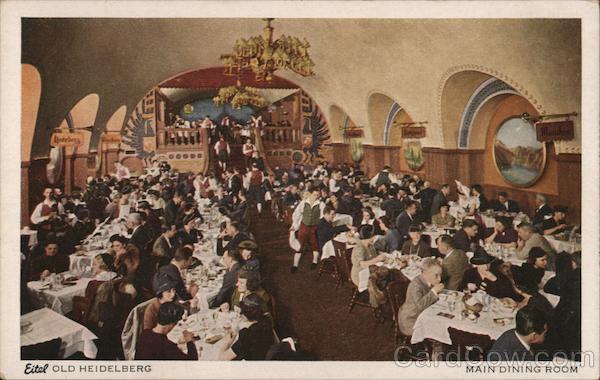 Old Heidelberg Main Dining Room Chicago Illinois