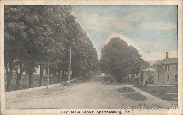 East Main Street Spartansburg Pennsylvania