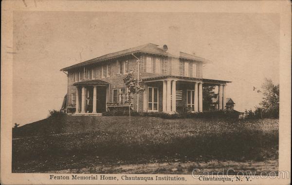 Fenton Memorial Home, Chatauqua Institution Chautauqua New York