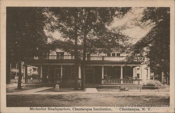 Methodist Headquarters, Chautauqua Institution New York