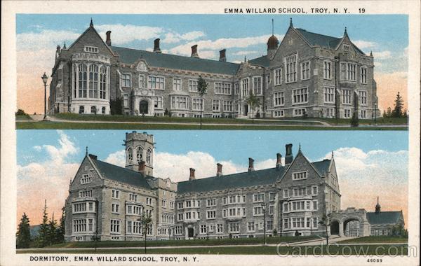 Emma Willard School and Dormitory Troy New York