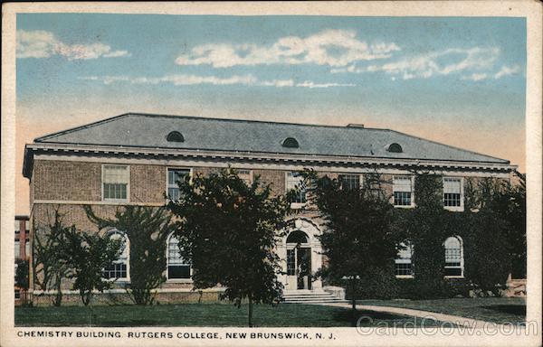 Chemistry Building, Rutgers College New Brunswick New Jersey