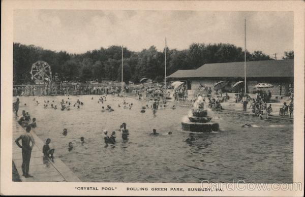 Crystal Pool Rolling Green Park Sunbury Pennsylvania