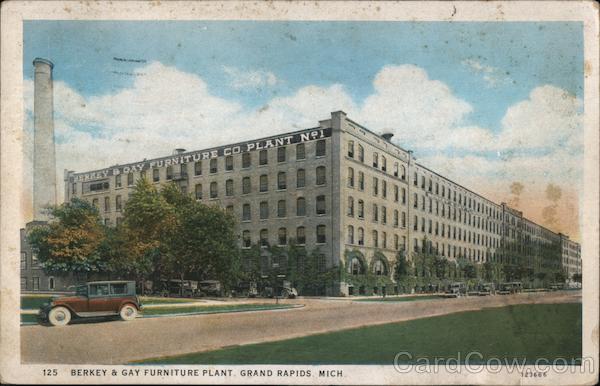 Berkey & Gay Furniture Plant Grand Rapids Michigan