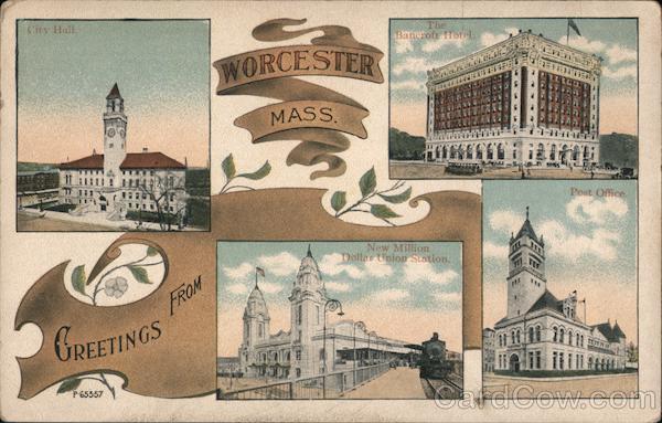 Greetings from Worcester Mass. Massachusetts