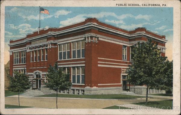 Public School California Pennsylvania