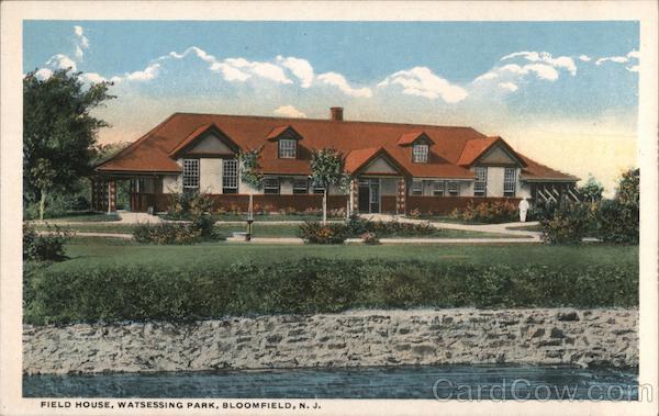 Field House at Watsessing Park Bloomfield New Jersey
