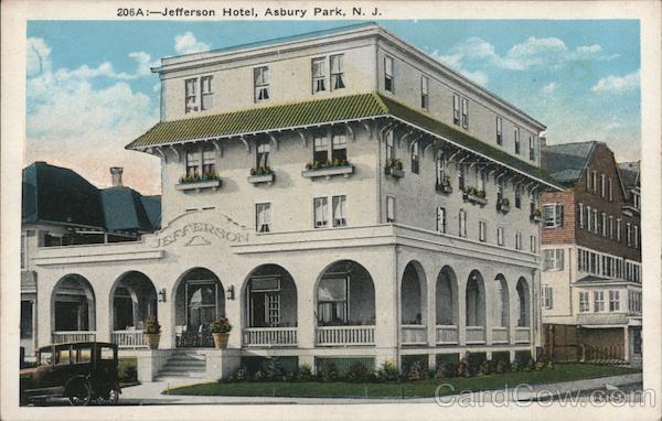 Jefferson Hotel Asbury Park New Jersey