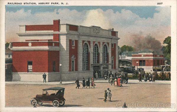 Railroad Station Asbury Park New Jersey