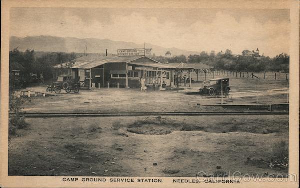 Camp Ground Service Station Needles California