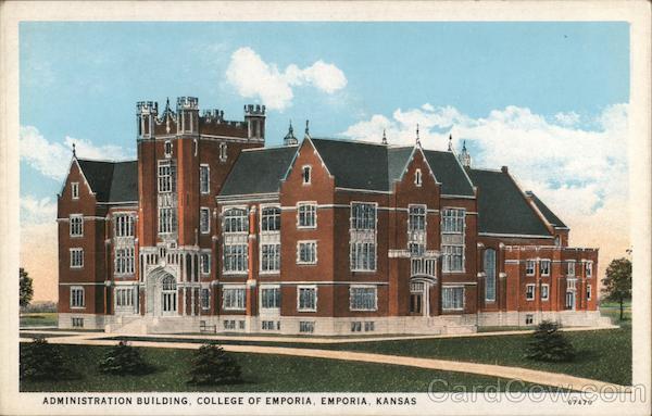 Administration Building, College of Emporia Kansas