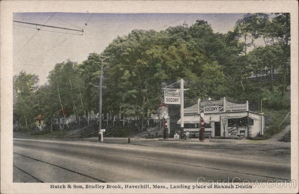 Hutch & Son, Bradley Brook, Landing Place of Hannah Dustin Haverhill Massachusetts