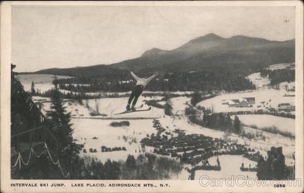 Intervale Ski Jump, Adirondack Mountains Lake Placid New York