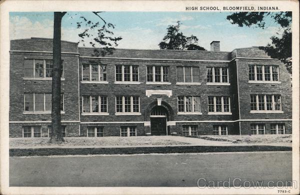 High School Bloomfield Indiana