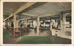 Grand Canyon Hotel Office, Yellowstone Park Postcard
